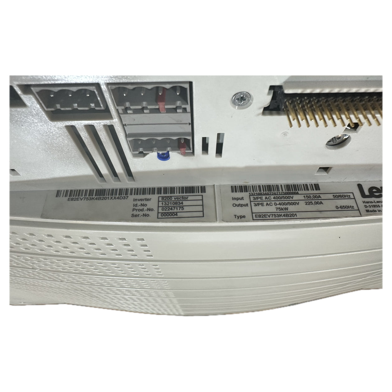 NJ323 Frequenzumrichter Lenze E82EV753K4B201 E82EV753K4B201XX4D37_4