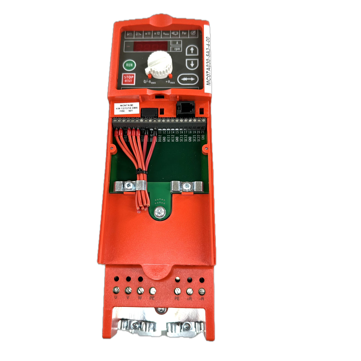 NJ332 Frequency Converter SEW MC07A030-5A3-4-00 0185929 3KW_4