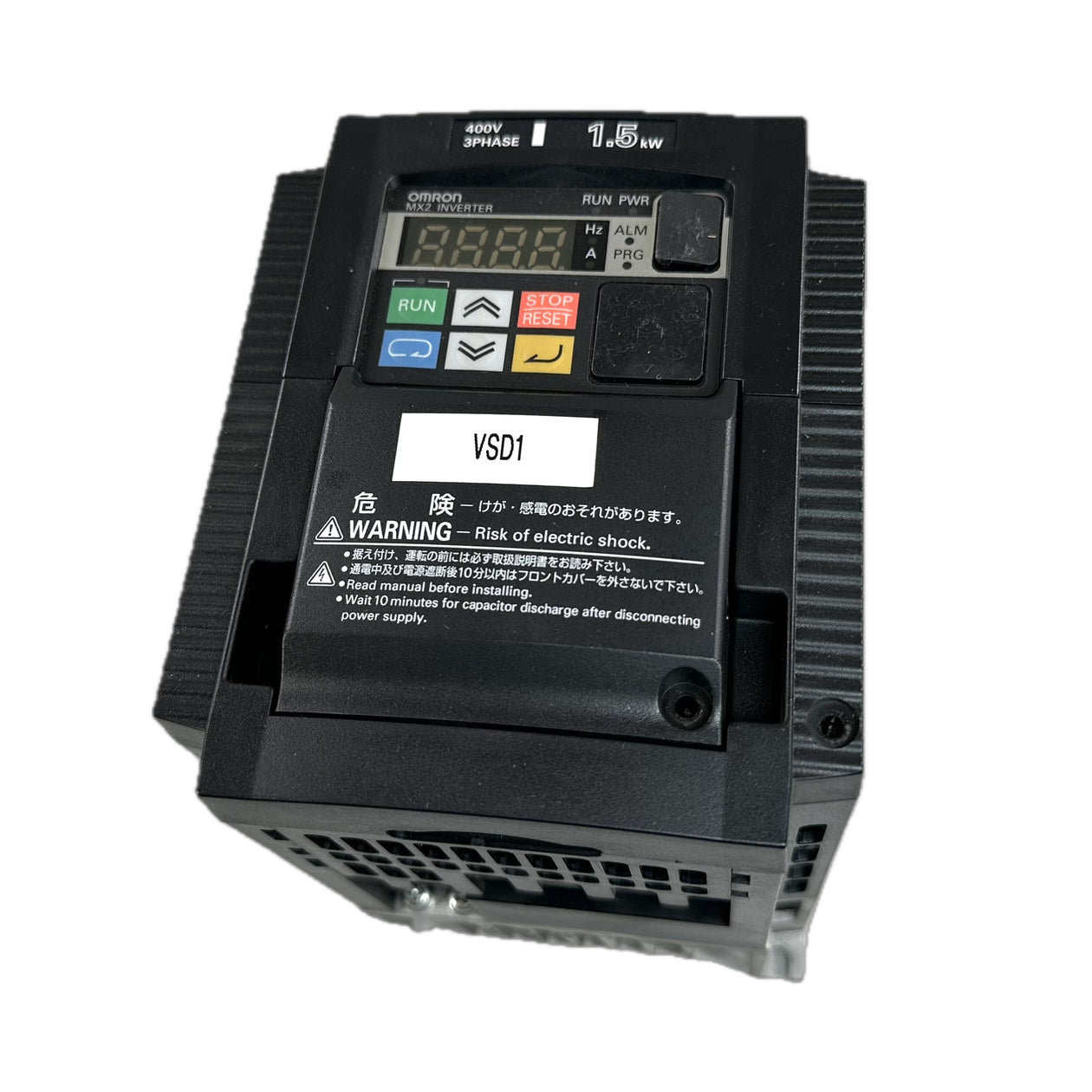 NJ334 Frequenzumrichter Omron 3G3MX2-A4015-E 1,5KW Gehäuseschaden