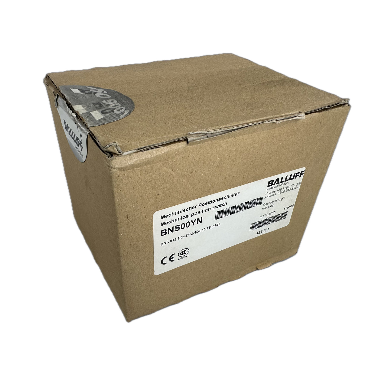 NJ372 Reihenpositionsschalter Balluff BNS00YN BNS 819-D04-D12-100-55-FD-0745
