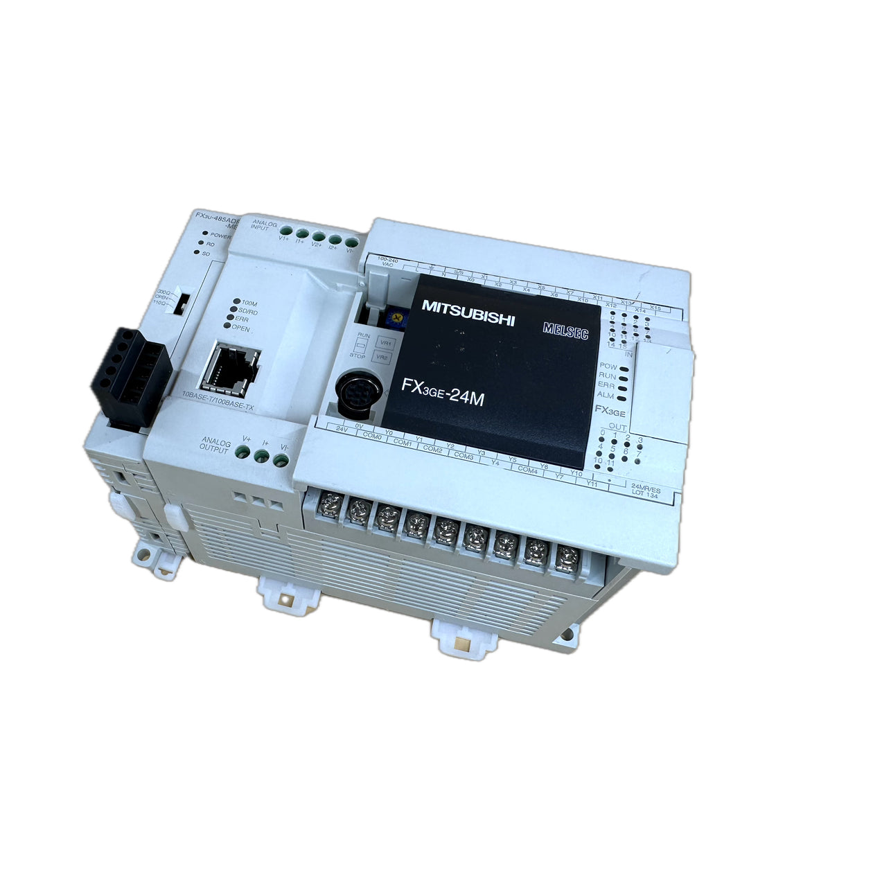 NJ381 Steuerung SPS Mitsubishi FX3GE-24MR/ES FX3U-485ADP-MB