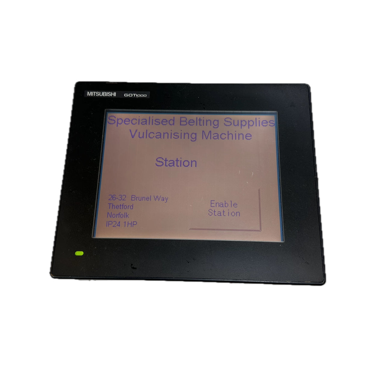 NJ386 Bedienpanel Mitsubishi GT1050-QBBD_2