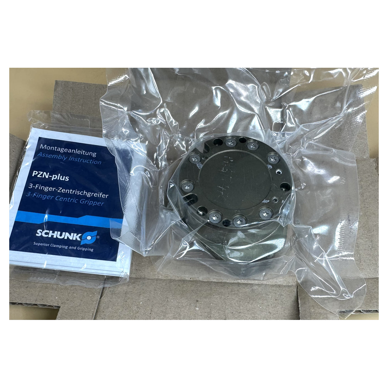 NJ431 3-Finger-Zentrischgreifer Schunk PZN+50-1 0303309 Hub 4mm ohne ovp_3