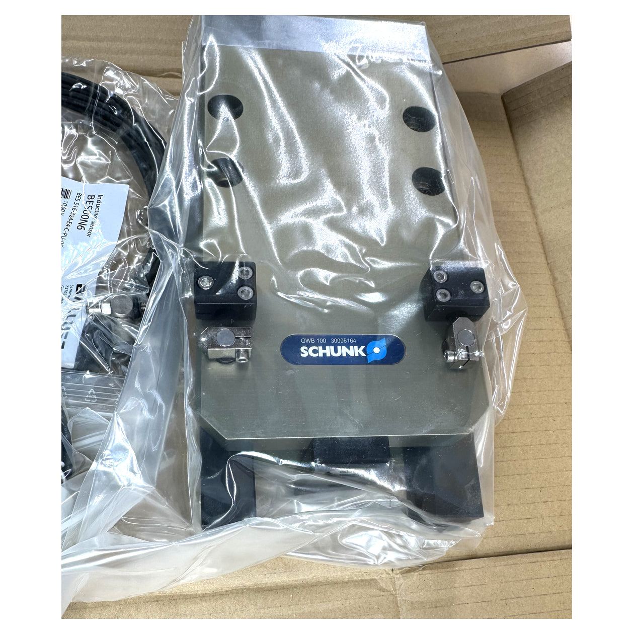 NJ436 2 Finger Winkelgreifer Schunk GWB 100 30006164 127Nm ovp_3