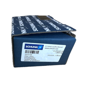 NJ439 2 Finger Parallelgreifer Schunk PGN 125/2 0370153 Hub 6mm 3000Nm ovp
