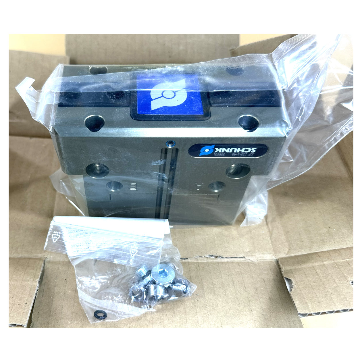 NJ441 2 Finger Parallelgreifer Schunk JGP 125-1-AS 0308651 Hub 13mm 2000Nm ovp_2