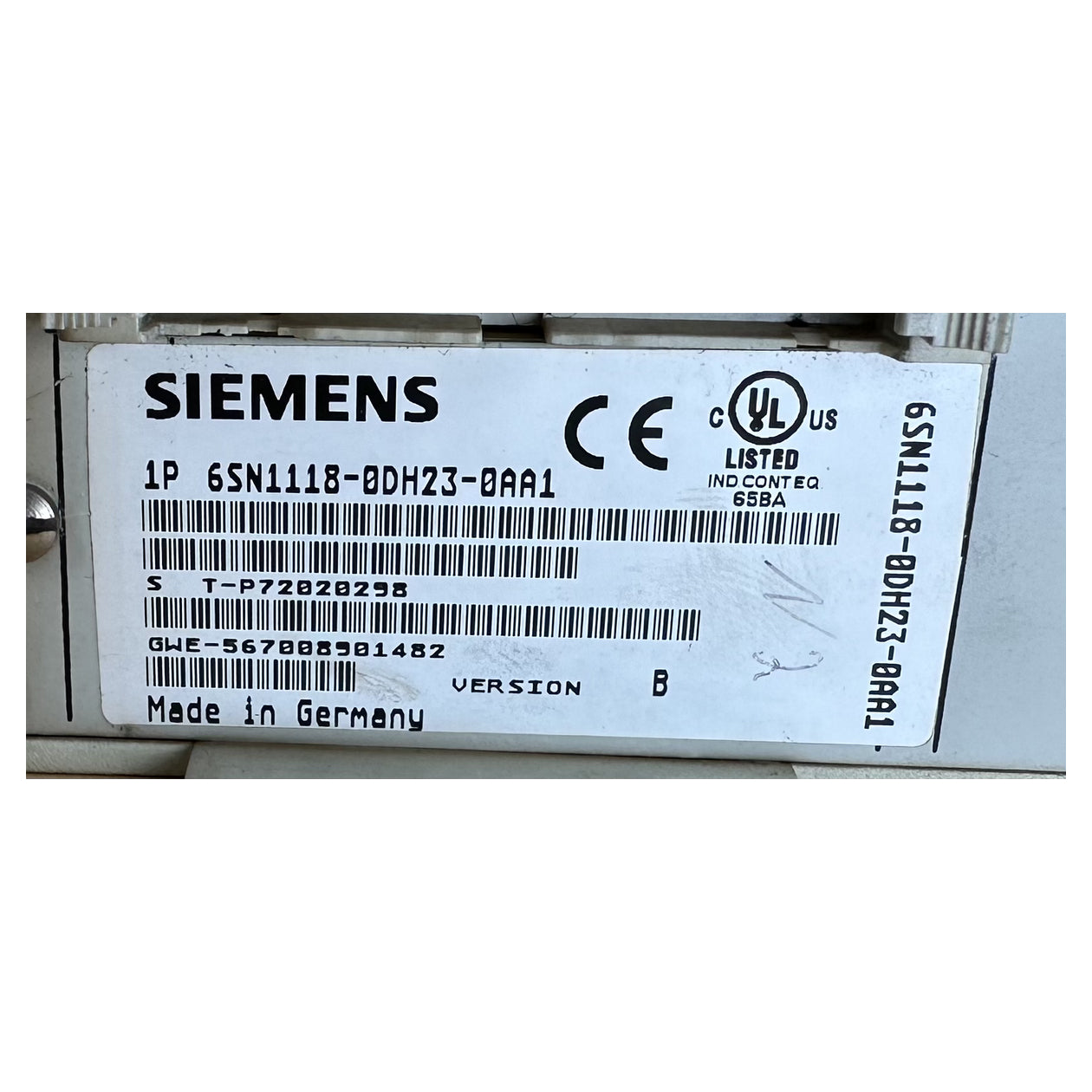 NJ454 Simodrive 611-D Regelungseinschub Siemens 6SN1118-0DH23-0AA1 Vers B_4