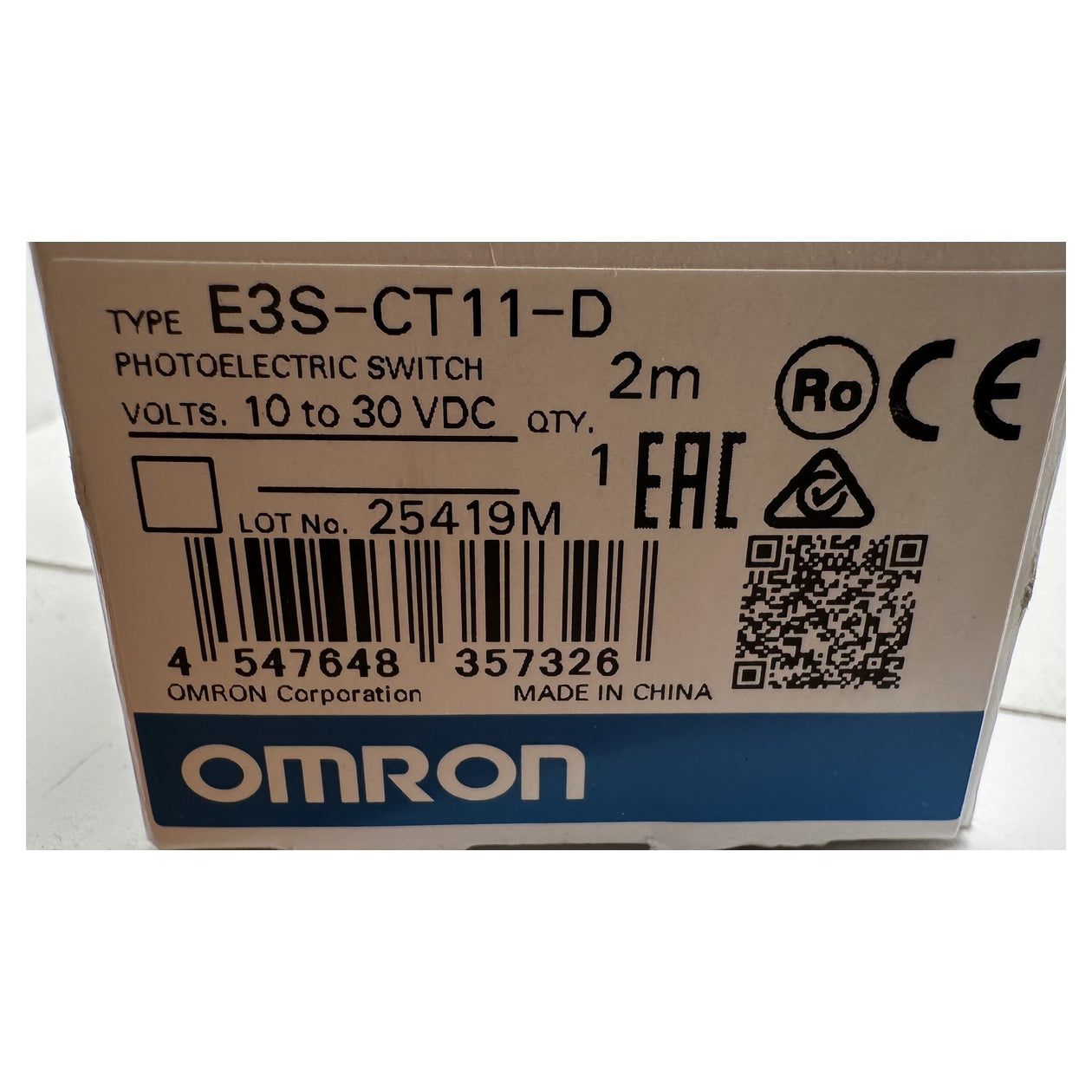NJ507 light barrier receiver Omron E3S-CT11-D OVP_5