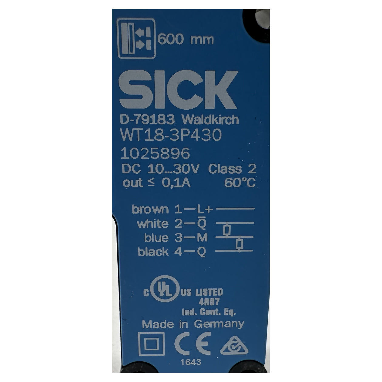NJ510 Diffuse light scanner Sick WT18-3P430 OVP_4