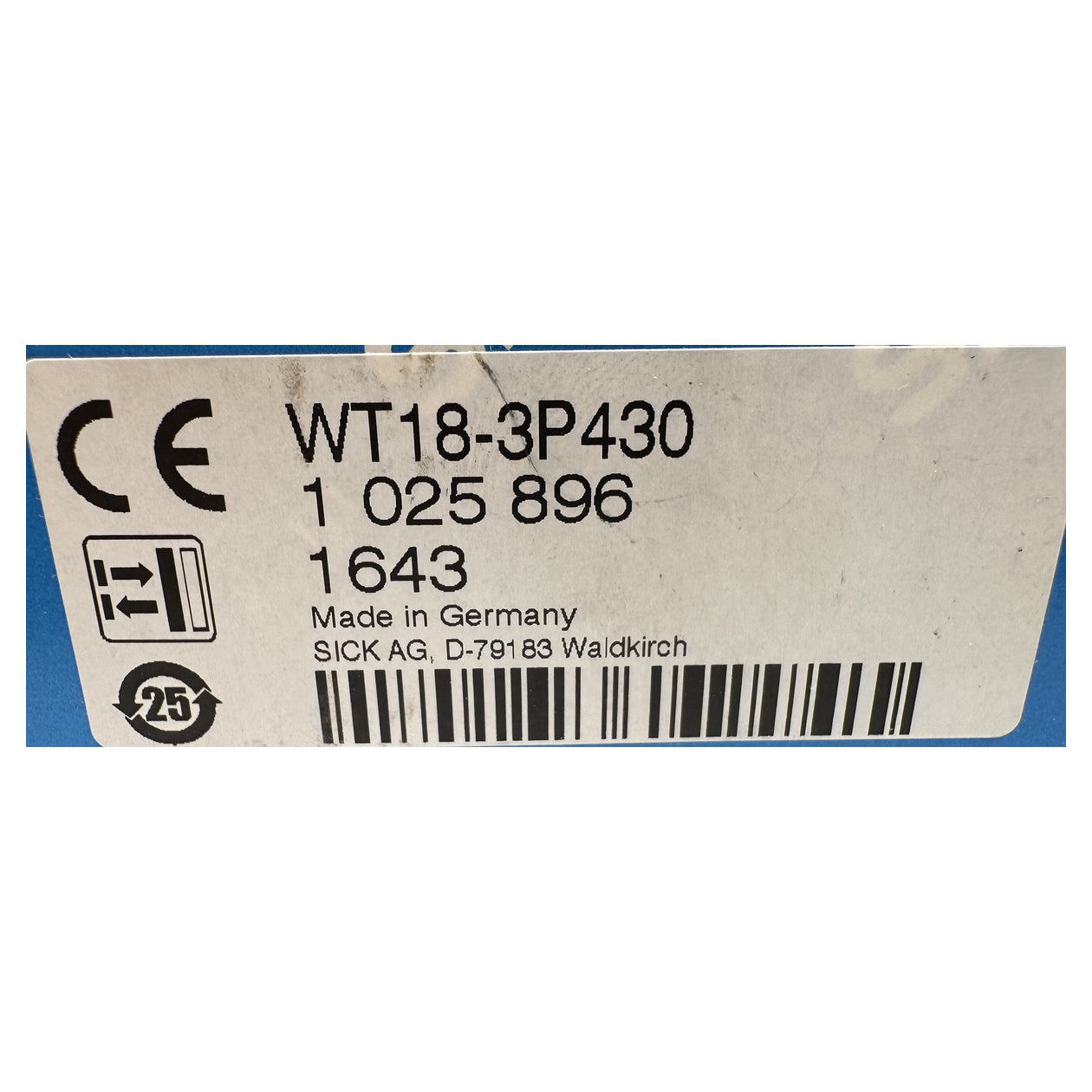 NJ510 Diffuse light scanner Sick WT18-3P430 OVP_5