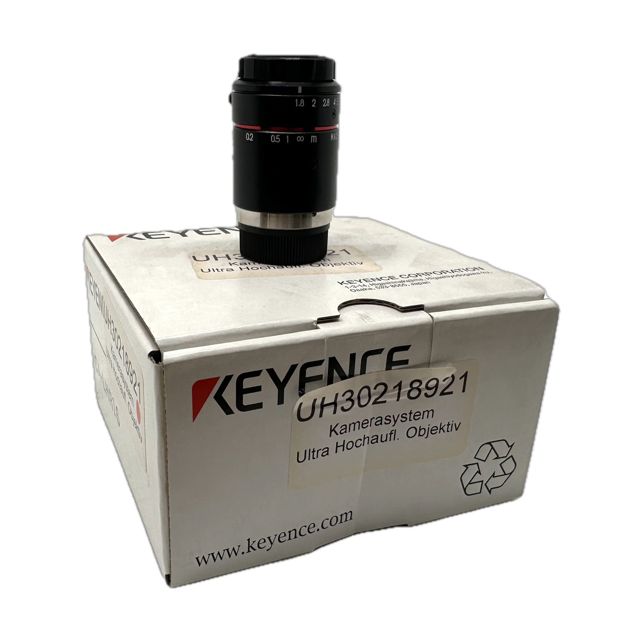 NJ519 16mm machine vision lens Keyence CA-LHR16 OVP
