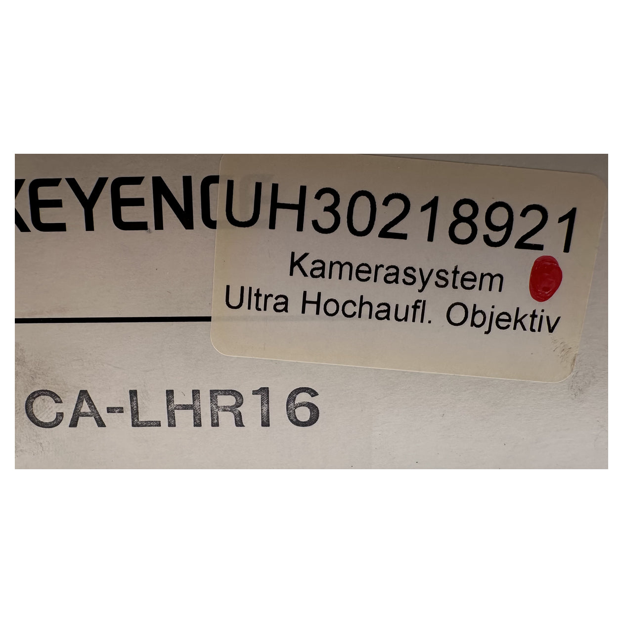 NJ519 16mm Machine Vision Lens Keyence CA-LHR16 OVP_6