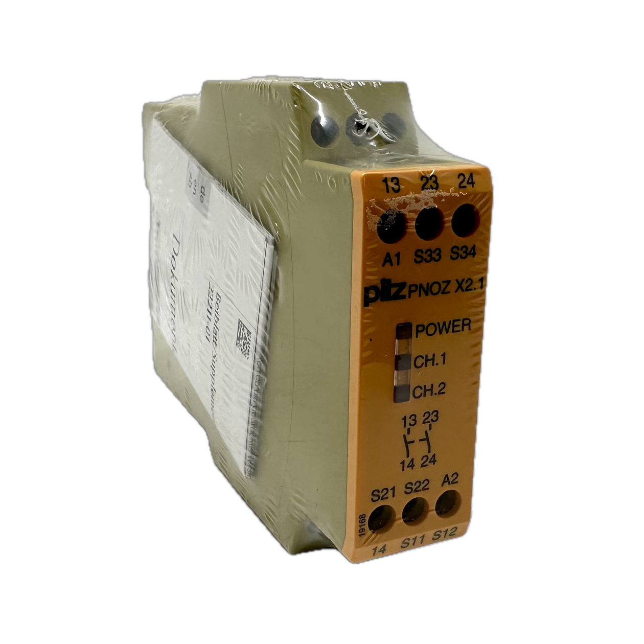NJ529 Sicherheitsrelais Pilz PNOZ X2.1 24VAC/DC 2n/o