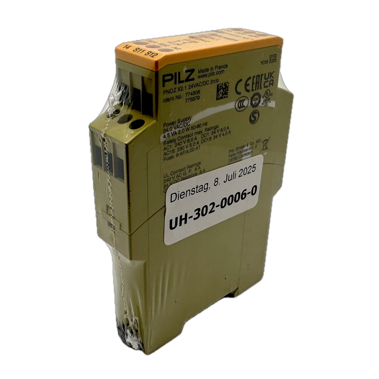 NJ529 Sicherheitsrelais Pilz PNOZ X2.1 24VAC/DC 2n/o_3