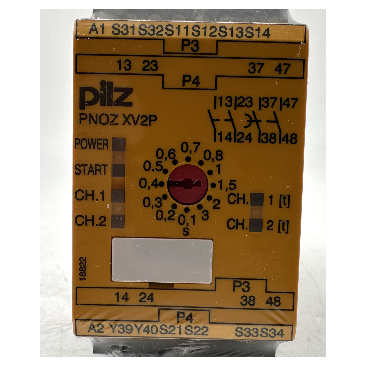 NJ530 Sicherheitsrelais Pilz PNOZ XV2P 3/24VDC 2n/o 2n/o t_4