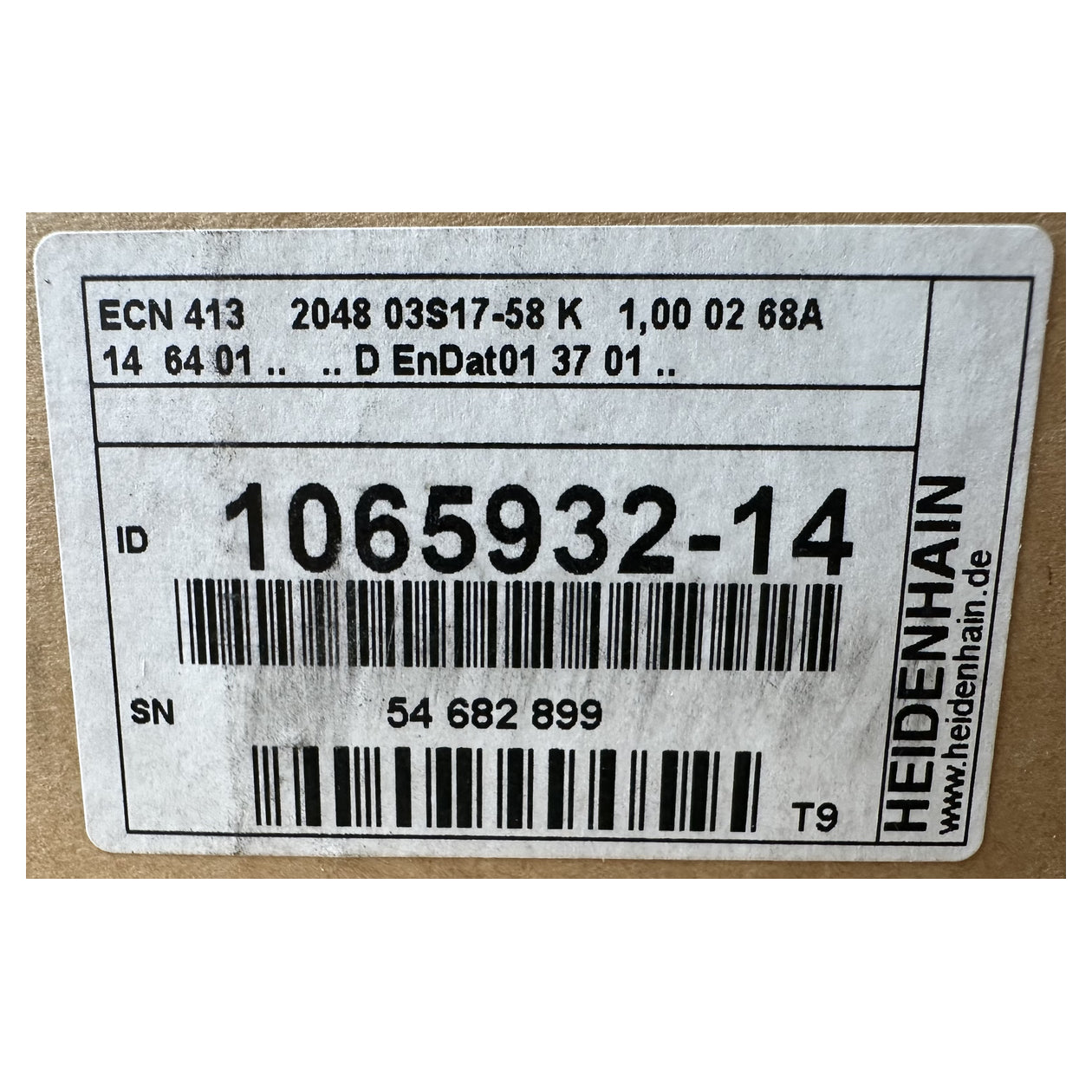 NJ541 Drehgeber Heidenhain ECN 413 2048 03S17-58K 1065932-14 OVP_6