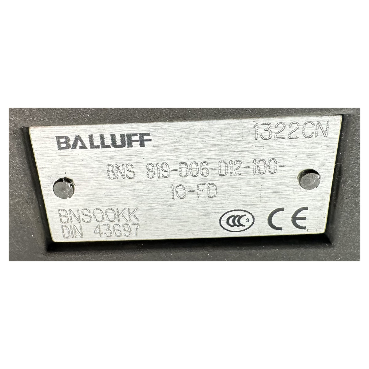 NJ545 Mechanischer Positionsschalter Balluff BNS 819-D06-D12-100-10-FD OVP_4