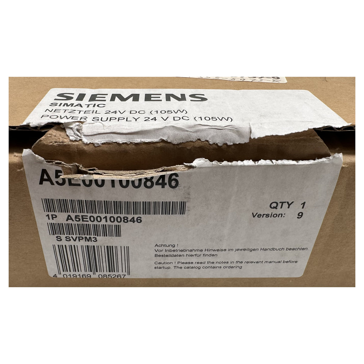 NJ550 Netzteil Siemens A5E00100846 OVP_5