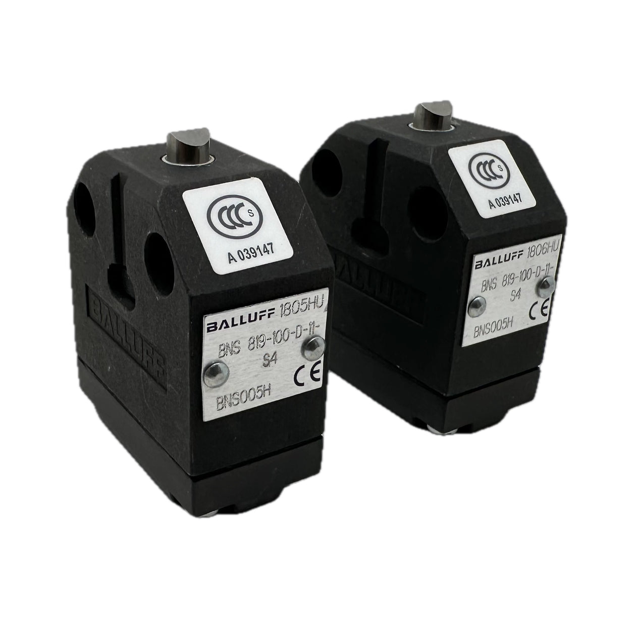 NJ552 Set of 2x mechanical position switch Balluff BNS 819-100-D-11-S4 OVP_3