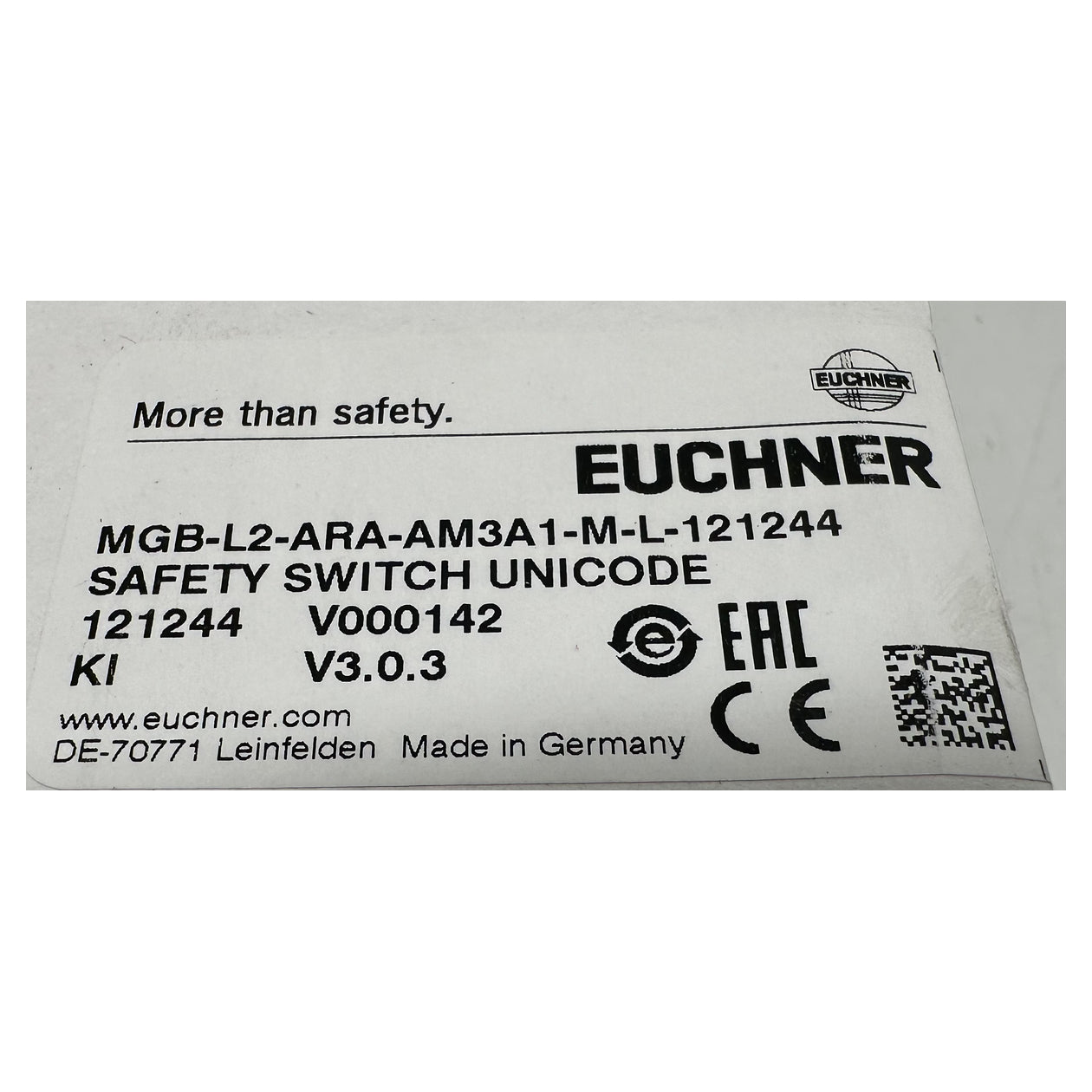 NJ560 door box locking module Euchner MGB-L2-ARA-AM3A1-M-L-121244 Sealed_2