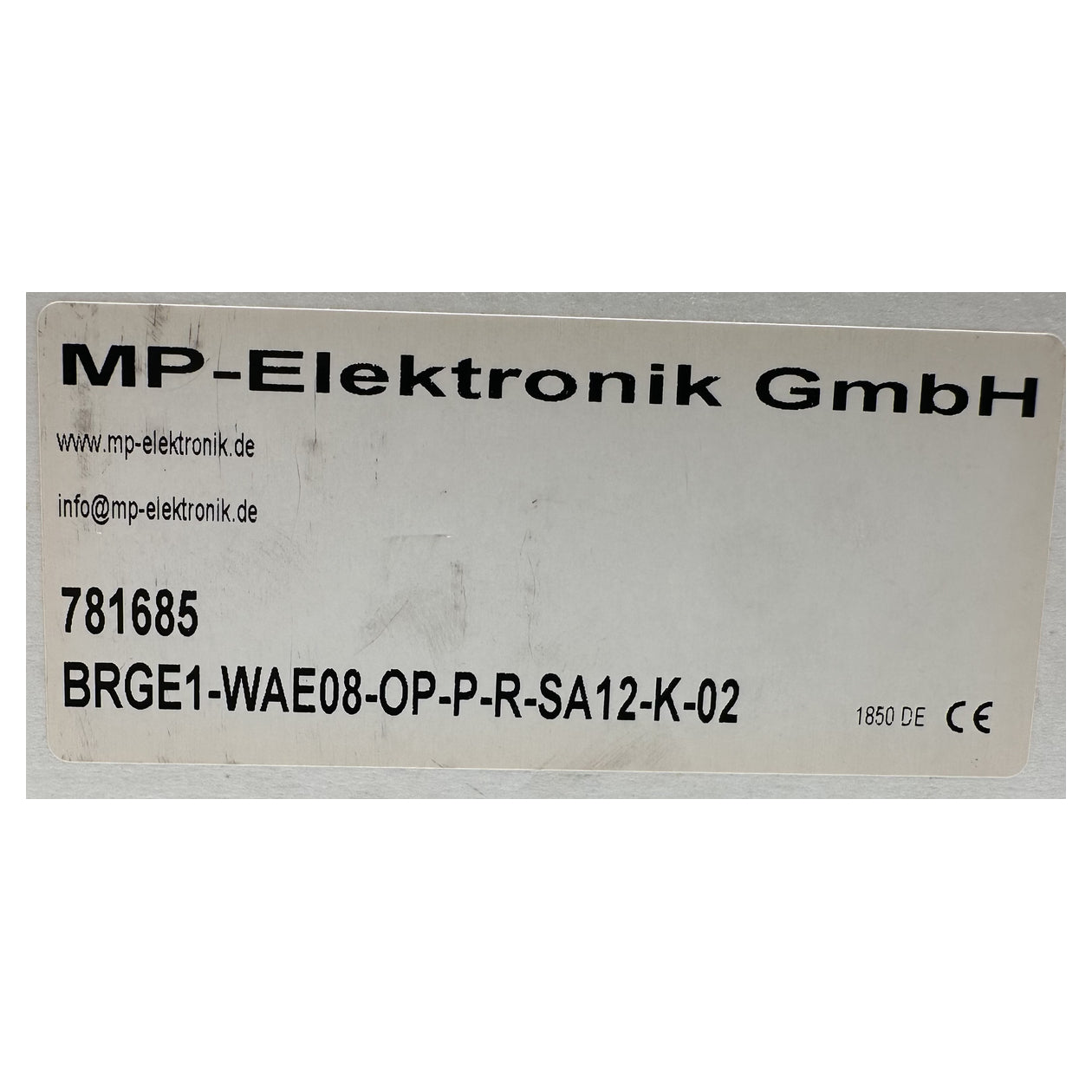 NJ561 rotation encoder MP-Elektronik BRGE1-WAE08-OP-P-R-SA12-K-02 OVP_5