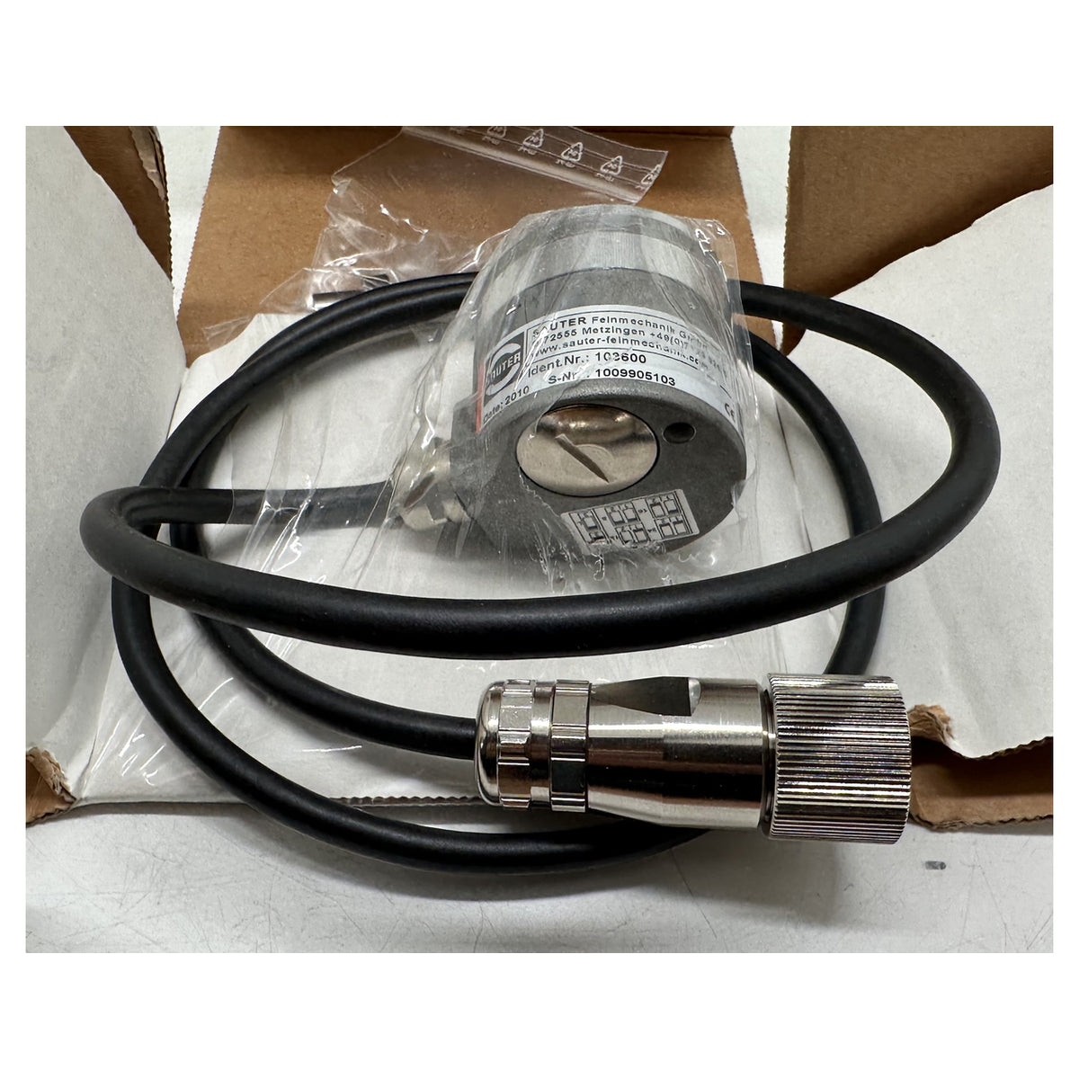 N.J. 565 Rotary Encoder Sauter 103600 original packaging 2