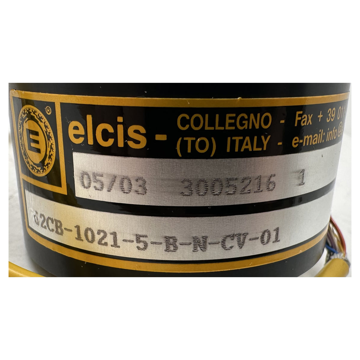 NJ574 incrementalRotary Encoder Elcis 62CB-1021-5-B-N-CV-01 OVP_4