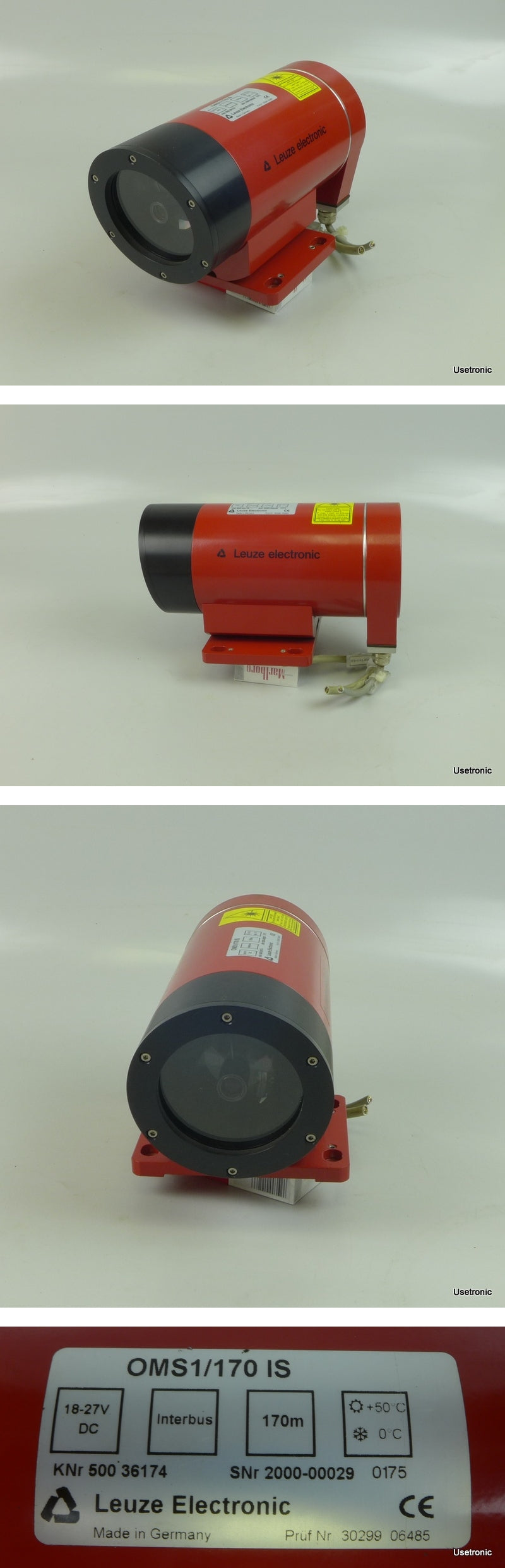 ON295 Laser Entfernungs Messer Leuze Electronic OMS1/170 IS 50036174_2