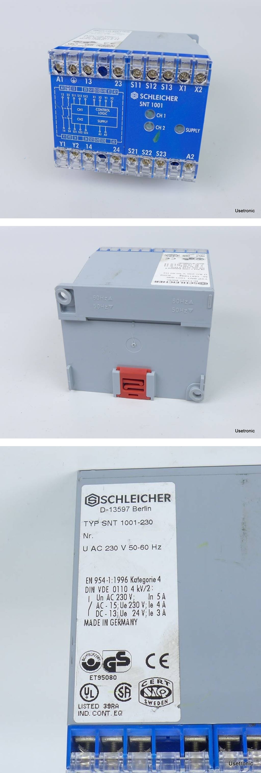 PP2694 Sicherheitsrelais Schleicher SNT 1001-230 SNT1001 230V AC_2