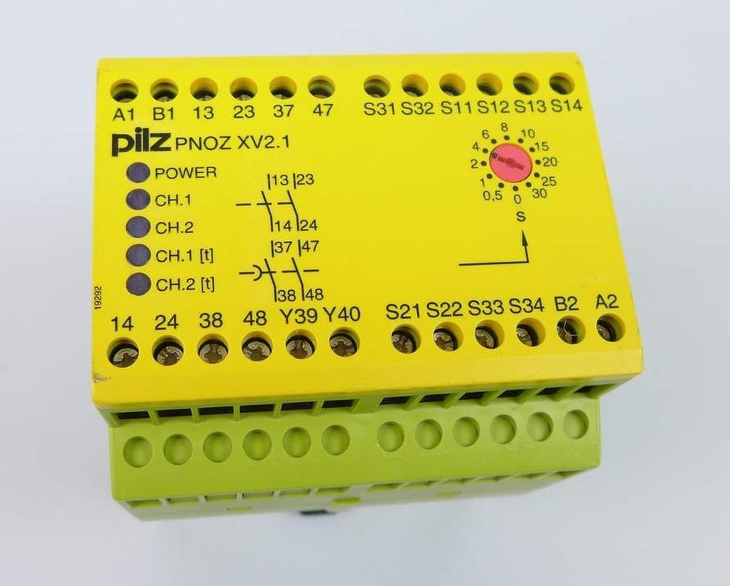 PP2702 Sicherheitsrelais Pilz Pnoz XV2.1 774526 230V AC 24V DC