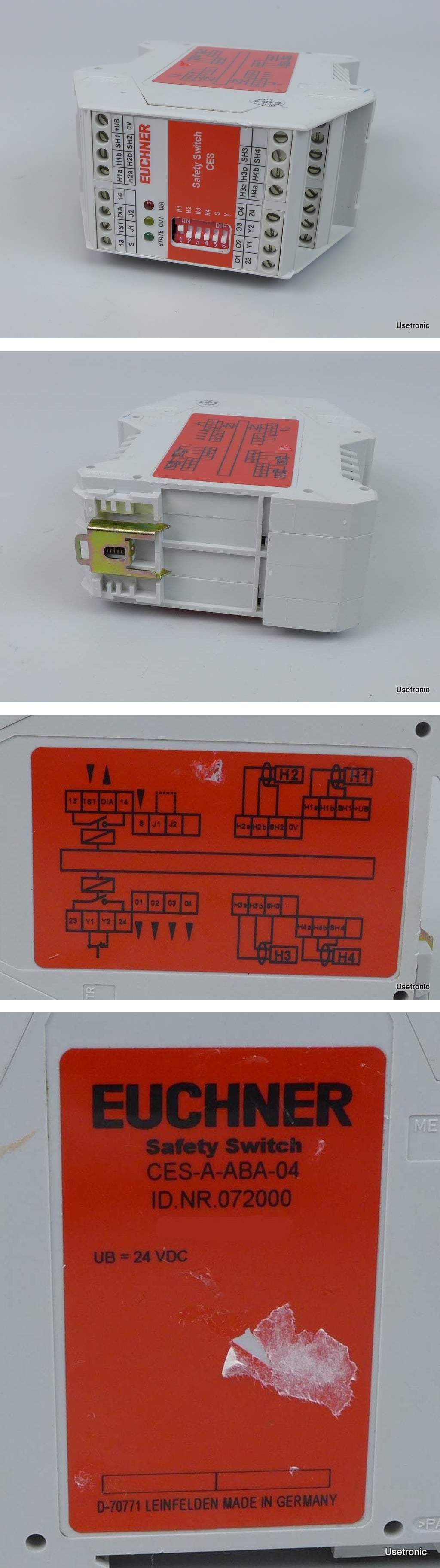 PP2725 Sicherheitsrelais Euchner CES-A-ABA-04 072000 24V DC_2