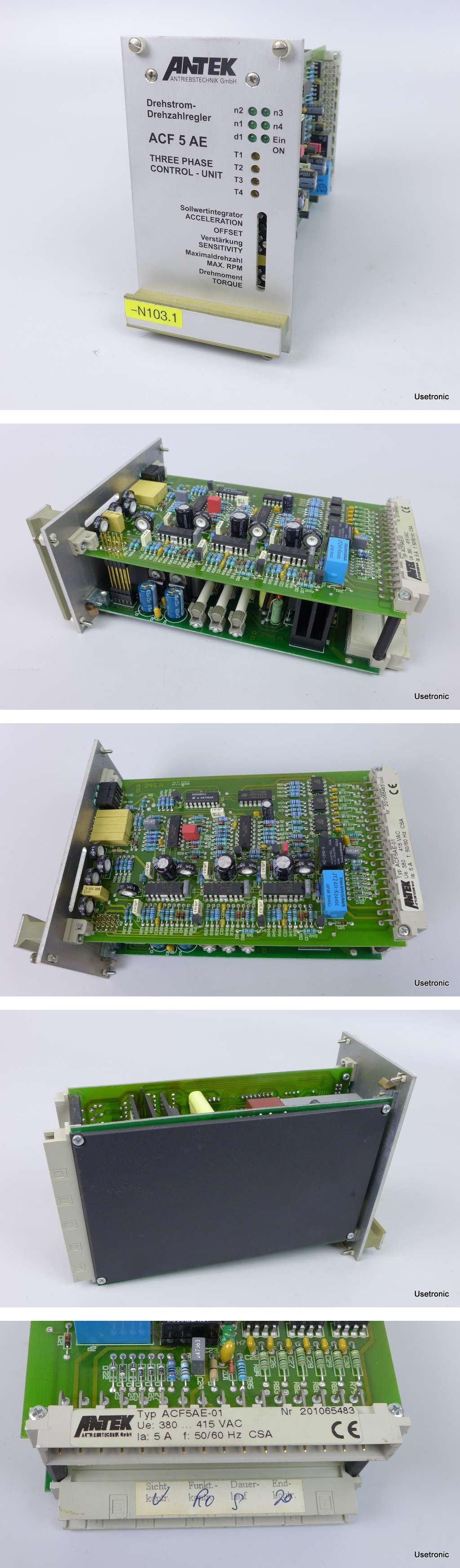 .PP2762 Drehzahlregler MAN Roland Antek ACF 5 AE 380-415V AC_2