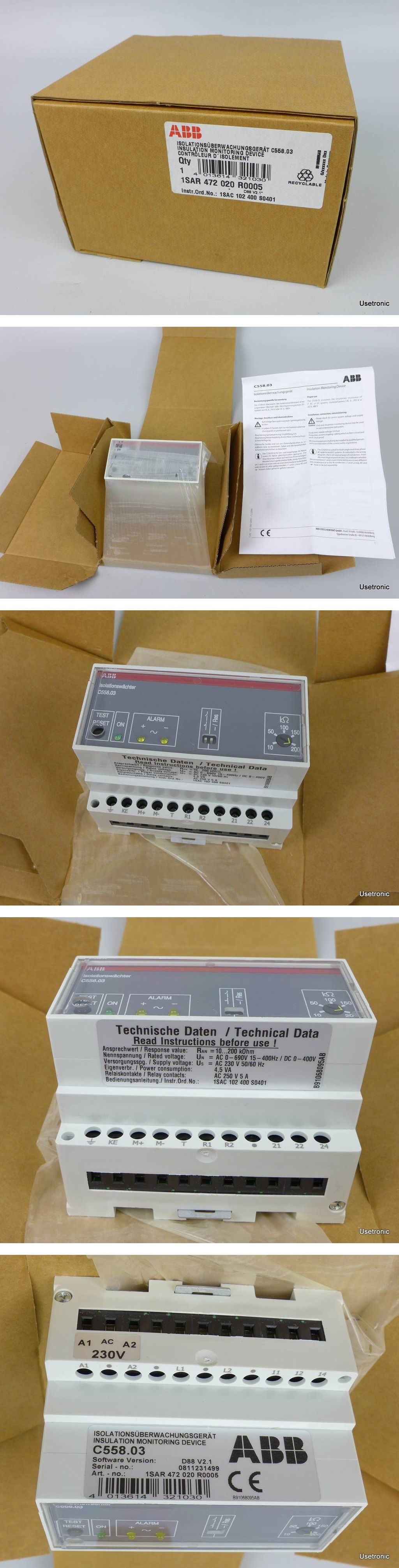 PP2983 Isolationswächter ABB C558.03 1sar742020r0005_2