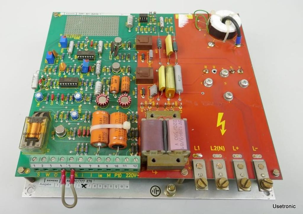 PP3097 Inverter board Siemens 6DM1001-0WB00-1 E MA-W82/727 879 e6