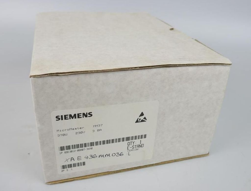 PP3564 Frequenzumrichter Siemens Micromaster 6SE3012-0BA07-3KA0 ovp