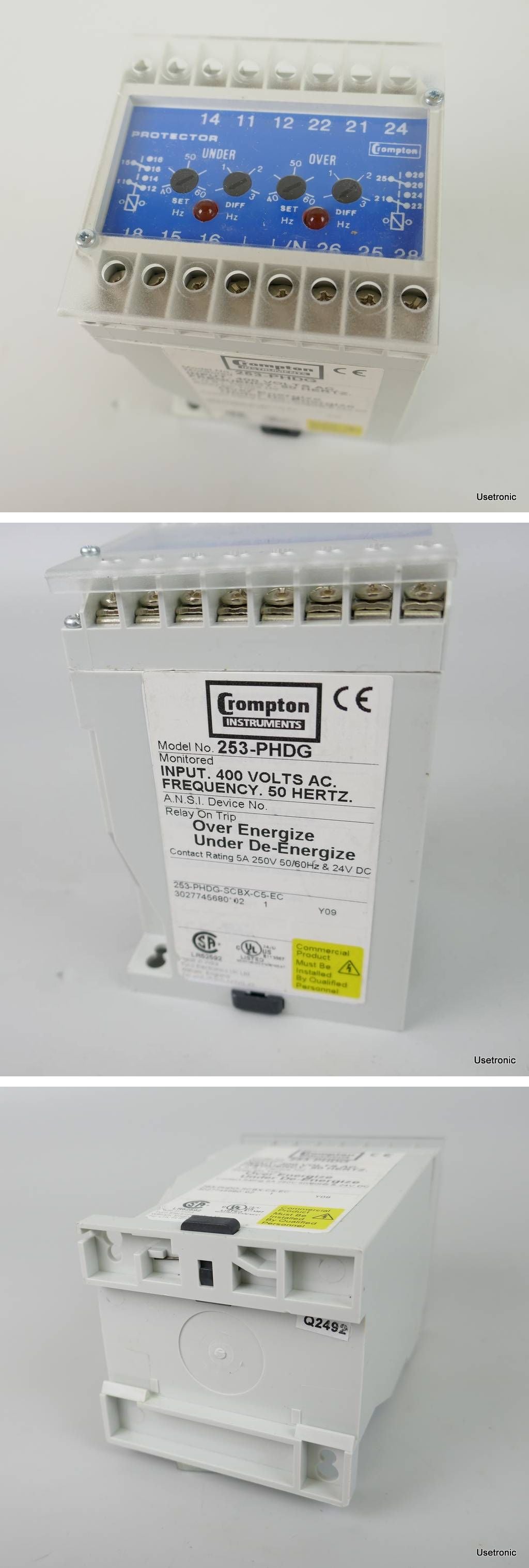 PP3960 Sicherheitsrelais Crompton 253-PHDG 400V AC_2