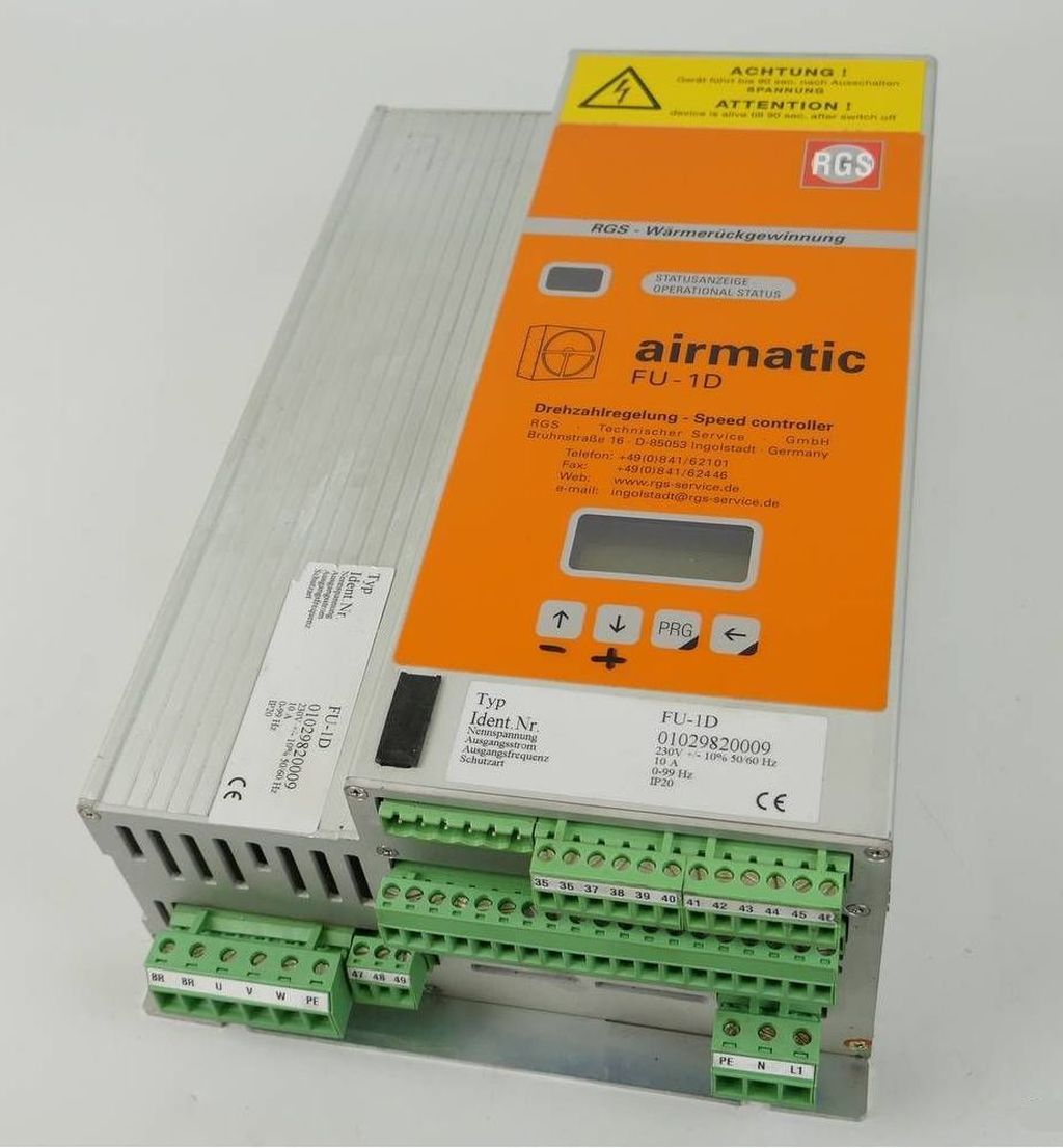 PP4042 Frequenzumrichter RGS Airmatic FU-1D 10A 230V AC