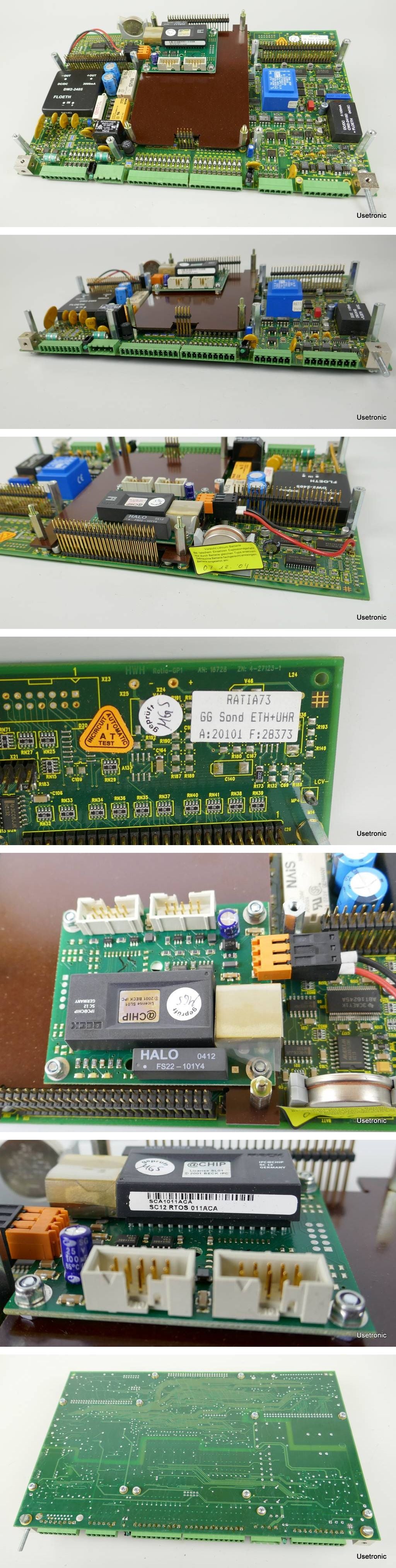 PP4087 Platine aus HWH Harms Wende Ratia 73-IQ1-5524 GP1 Sound ETH Uhr_2