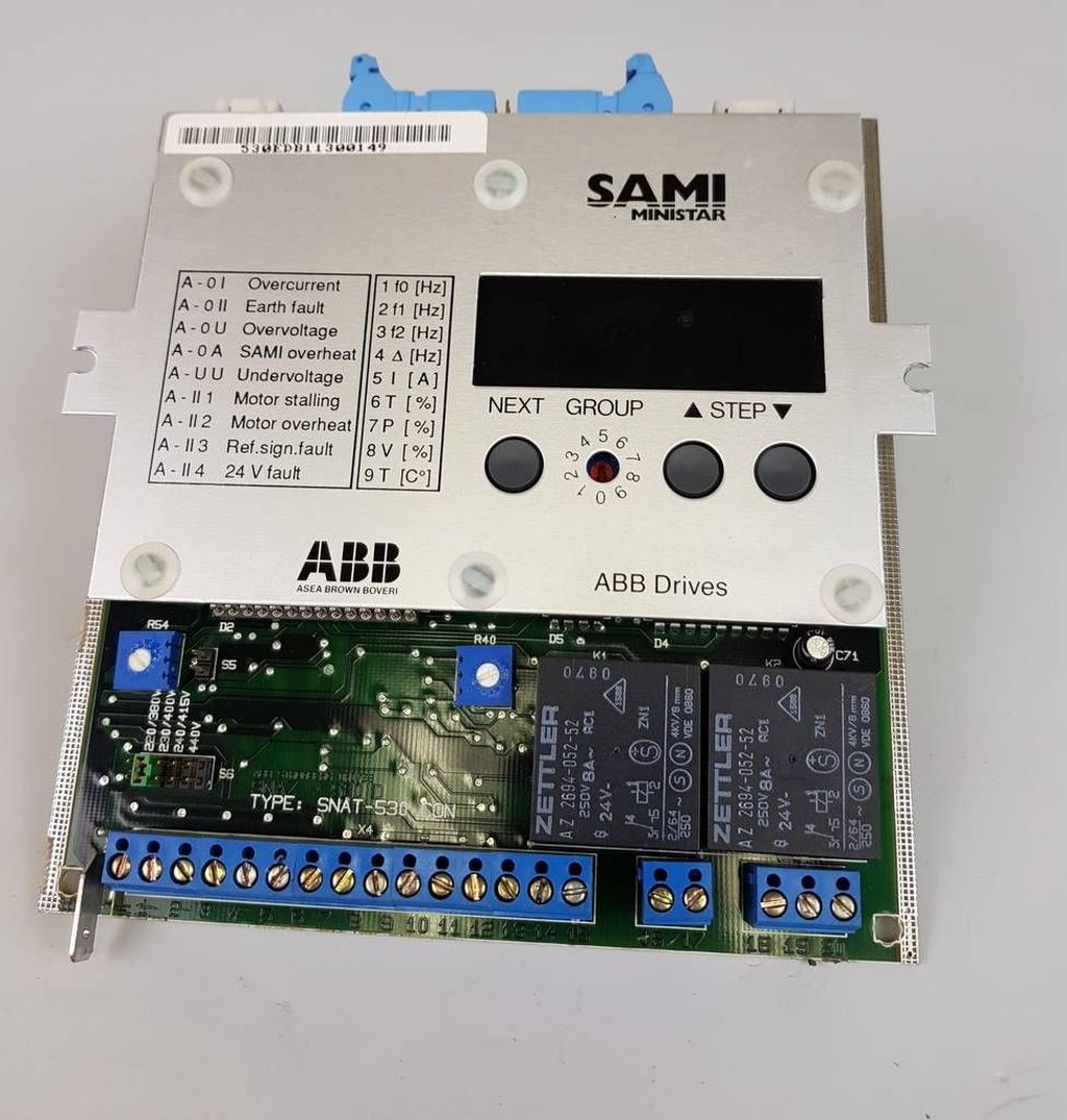 PP4158 Panel Bedienterminal Inverter board ABB SNAT 530