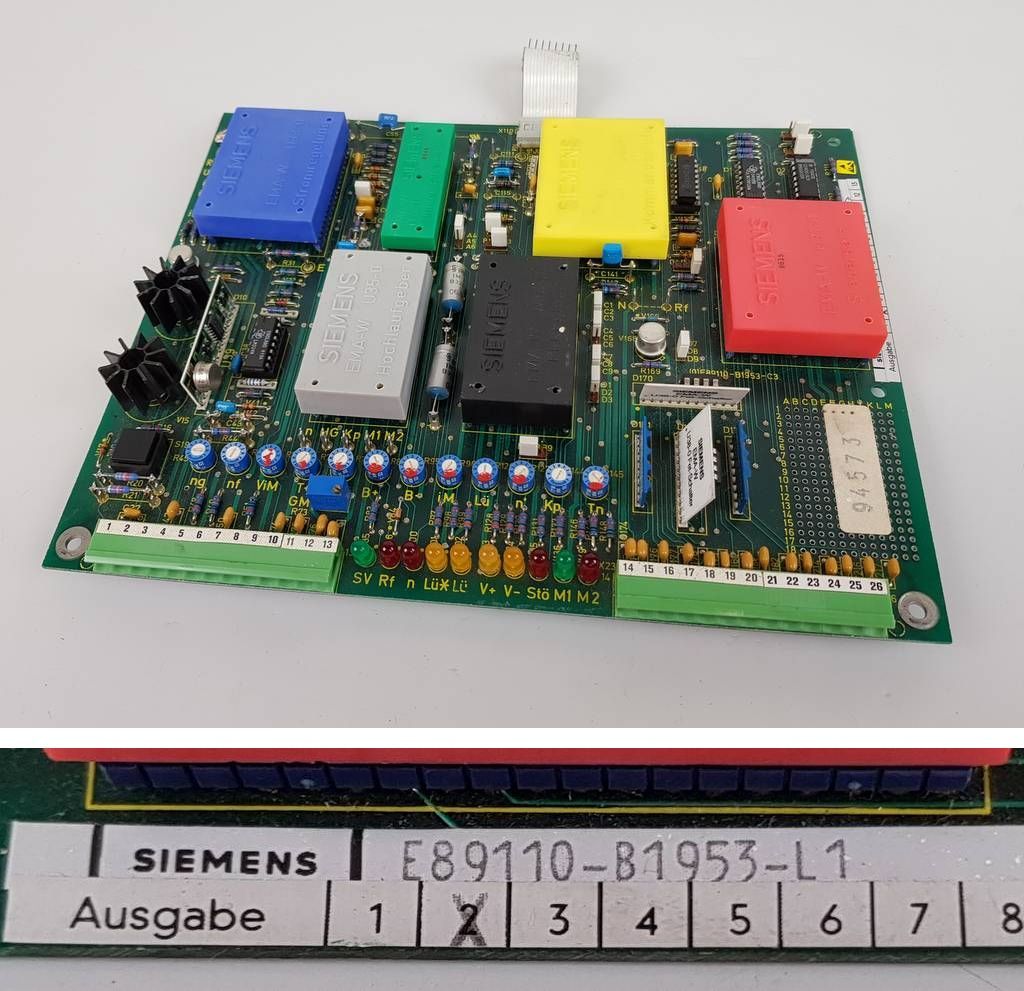 PP4311 Stromrichter board Siemens E89110-B1953-L1 Version 2