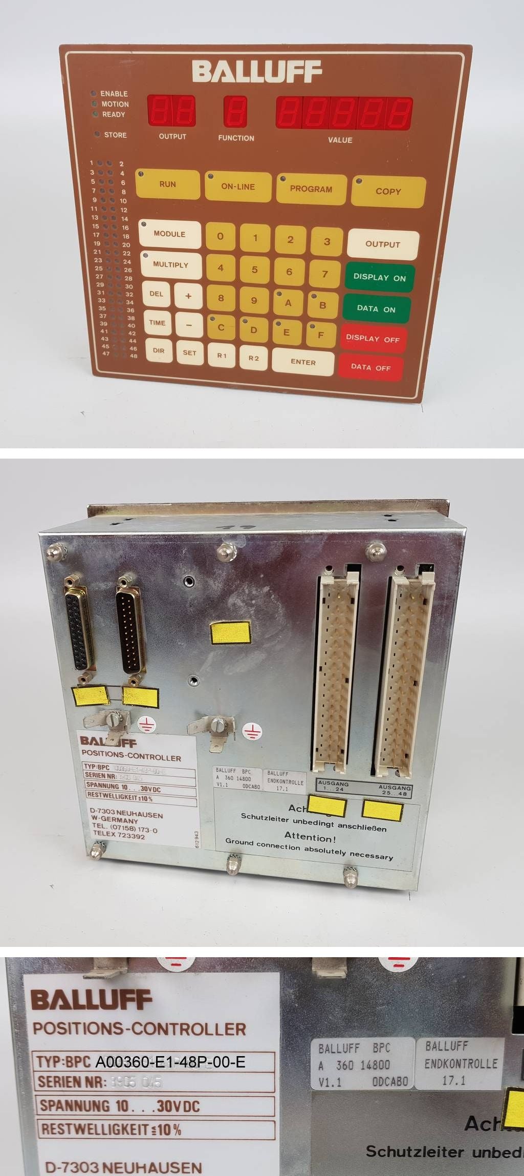 PP4460 Positionsregler Balluff BPC A00360-E1-48P-00-E_2