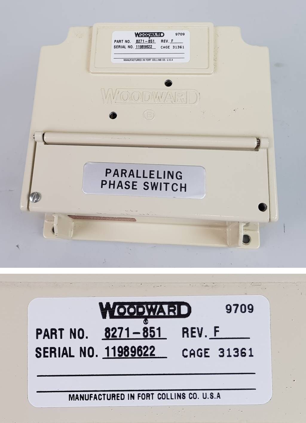 PP4493 Paralleling phase switch Woodward 8271-851