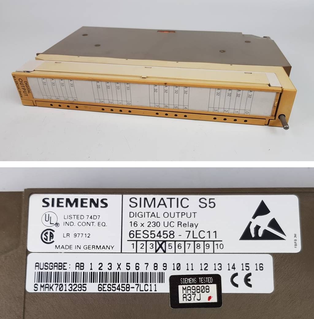 .PP4526 Digitalausgabe Siemens 6ES5458-7LC11 6ES5 458-7LC11