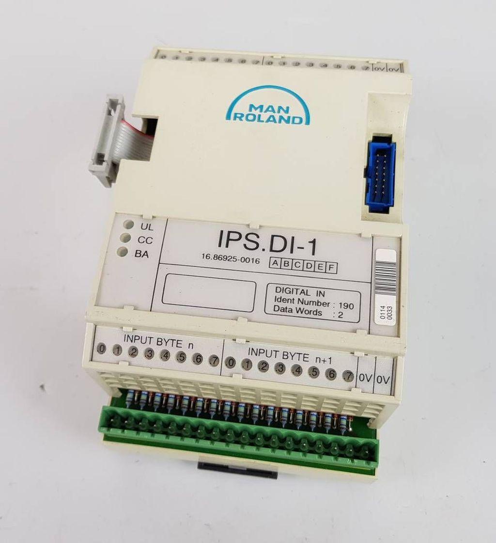 .PP4653 Digital Input Modules MAN Roland IPS.DI-1 16.86925-0016