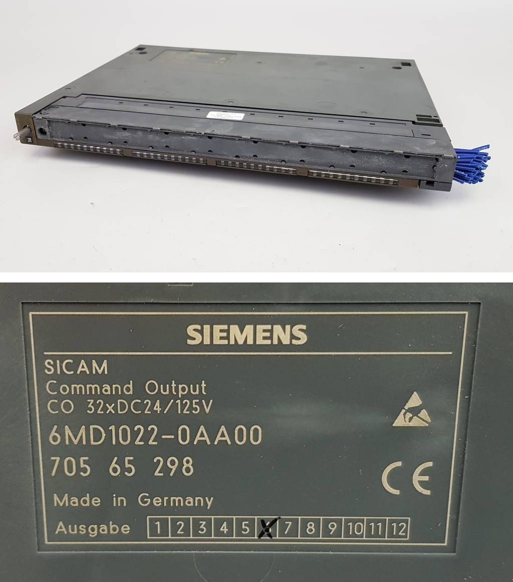 PP4826 Digitaleingabe Siemens Sicam 6MD1022-0AA00 E6 mit Kabel