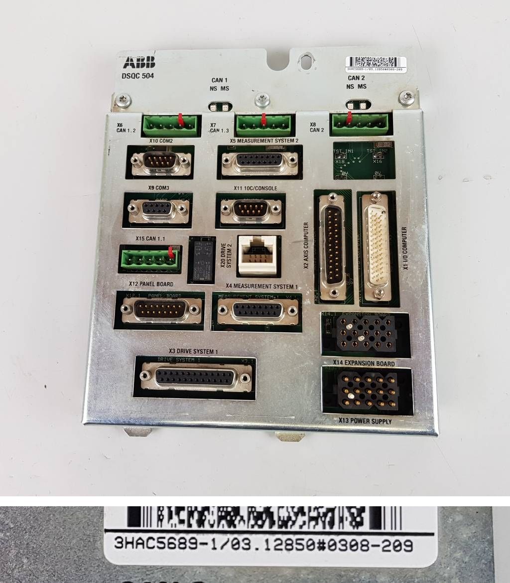 PP5088 Anschlusseinheit ABB DSQC 504 3HAC5689-1/03