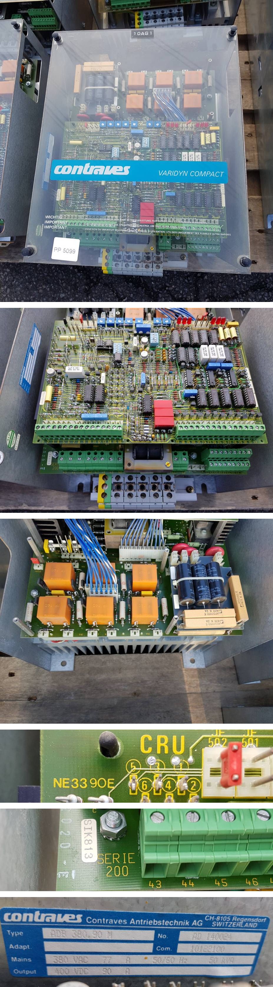 .PP5099 Stromrichter Contraves ADB380.90 M 90A ne3390e cru SIK813_2