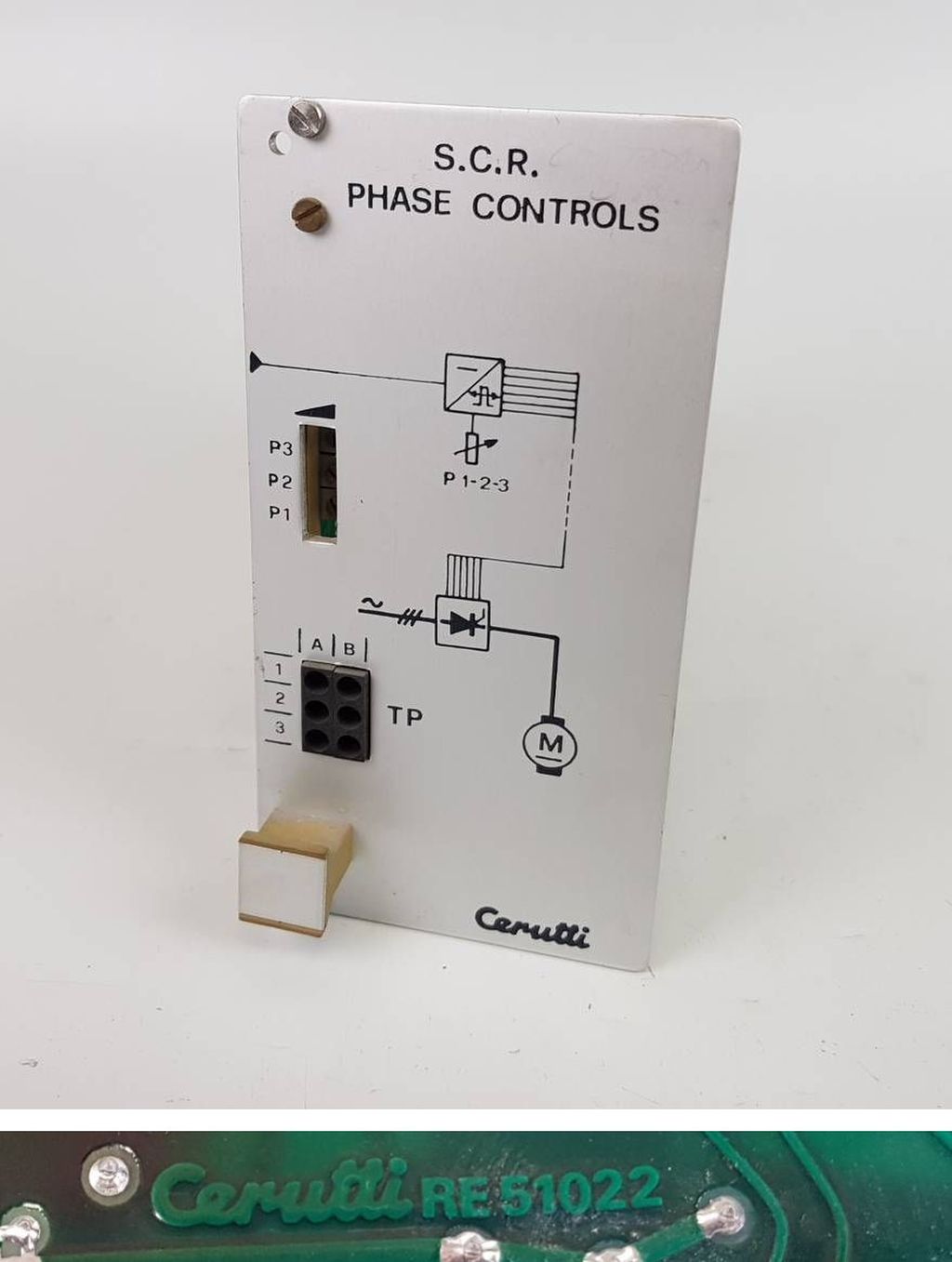 .PP5125 S.C.R- Phase Controls Cerutti RE 51022 RE35056