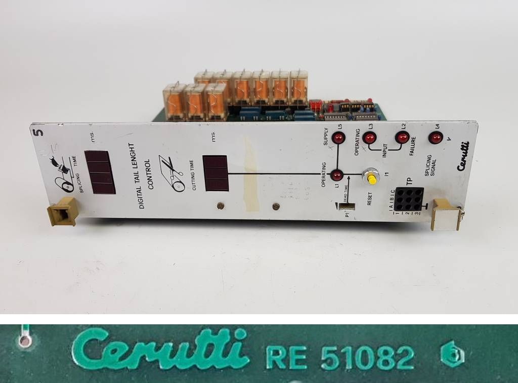 PP5163 Digital Tail Lenght Control Cerutti RE 51082