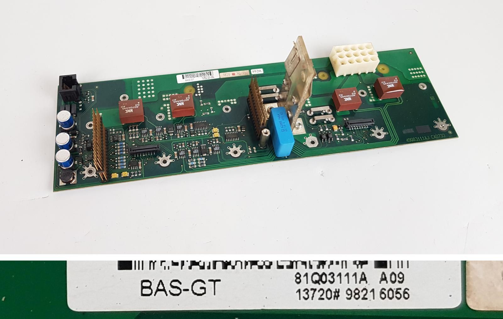 PP5962 Servoregler board ABB BAS-GT 81Q03111A A09